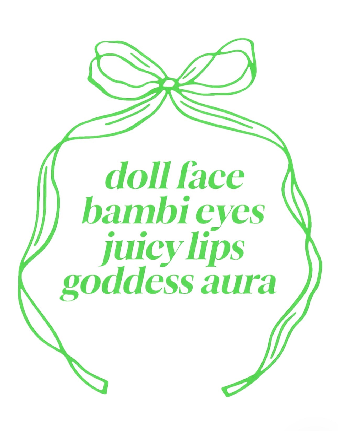 Doll face, bambi eyes