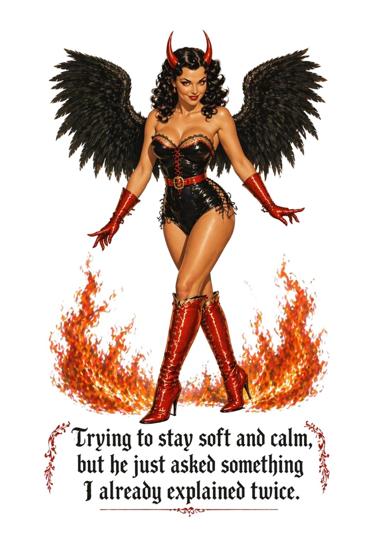 Trying to stay calm
