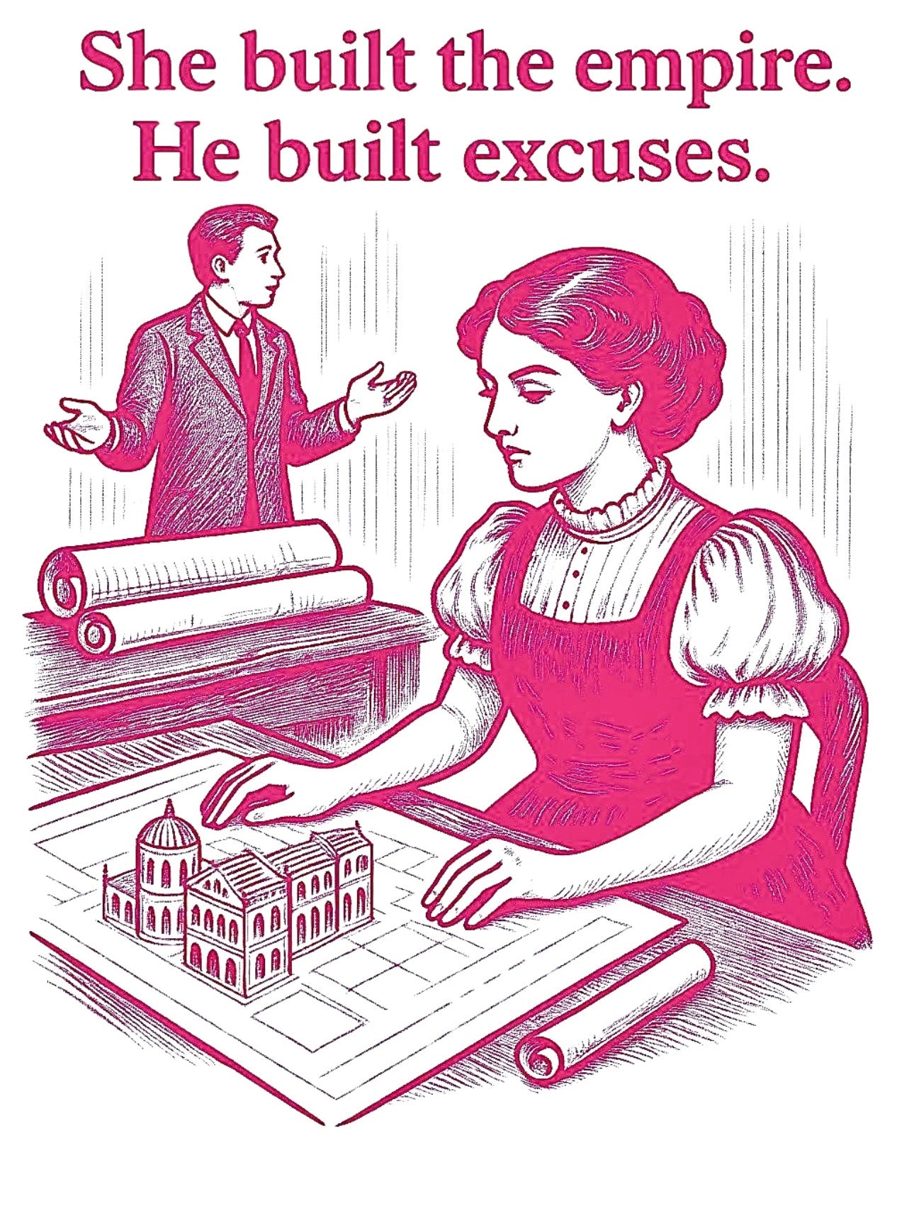 She built the empire