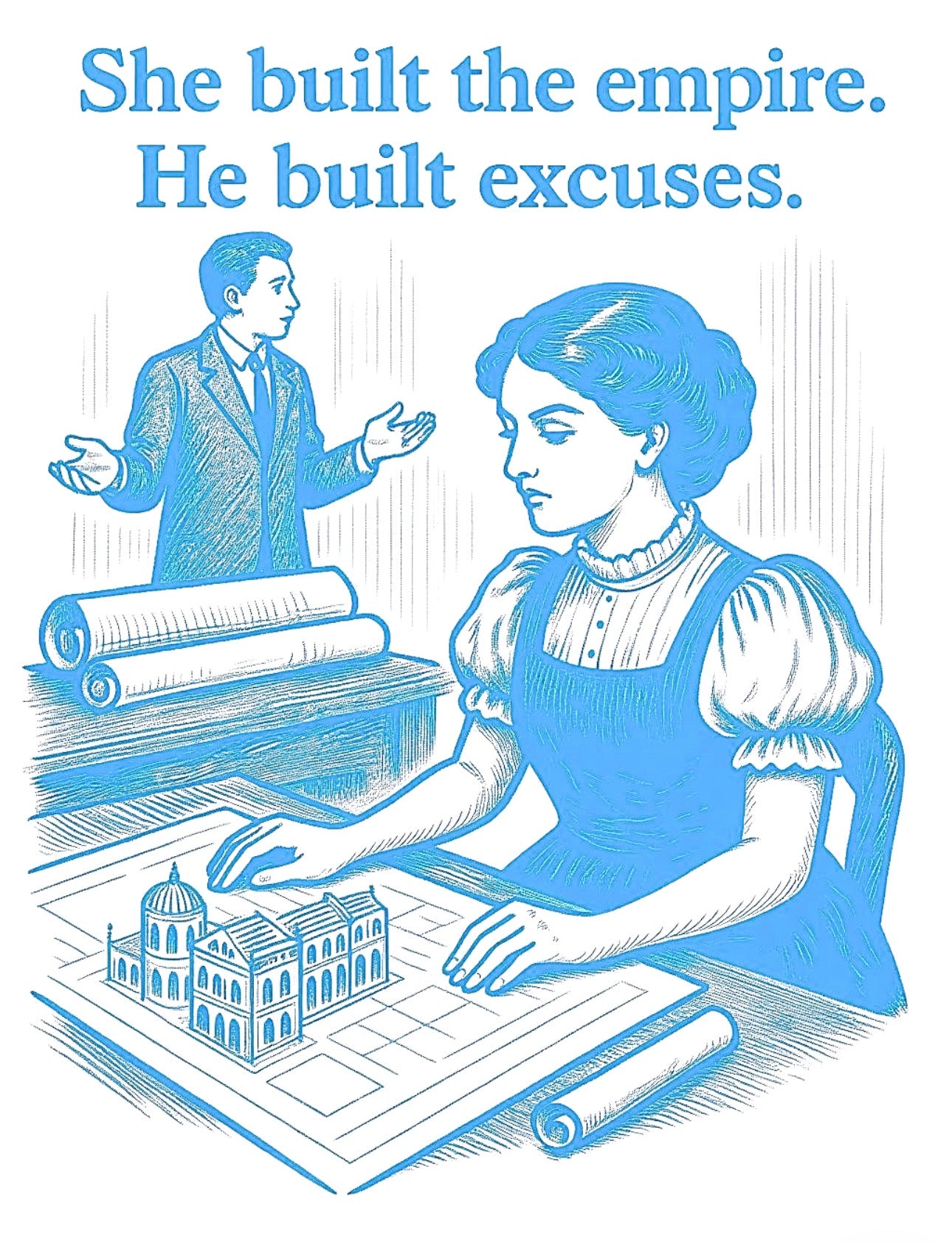 She built the empire